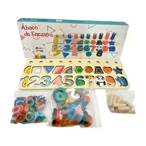 JUEGO MADERA ABACO-ENCASTRE